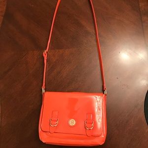 Tommy Hilfiger patent leather material bag